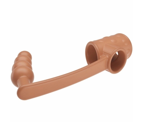 PRETTY LOVE - FUNDA PARA PENE CON PLUG ANAL NATURAL