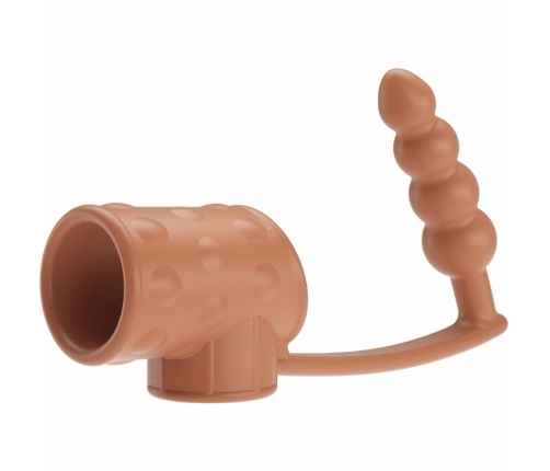 PRETTY LOVE - FUNDA PARA PENE CON PLUG ANAL NATURAL