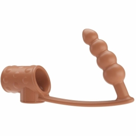 Pretty Love BI-026277M Intimate Set with Anal Plug & Support Ring, Natural
