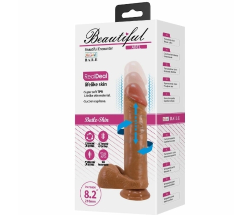 Baile Abel Model 21cm Mulatto USB Rechargeable Intimate Device