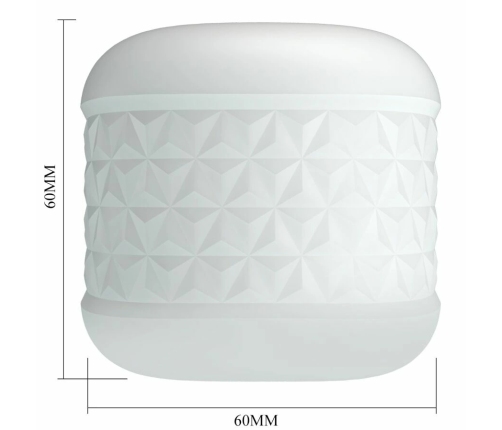 Pretty Love Crystle White Dual-Entry Intimate Machine TPE Waterproof