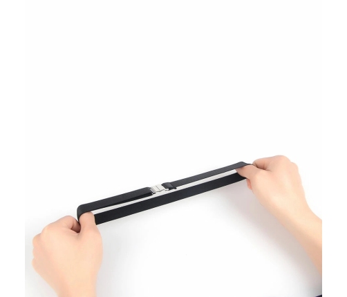 SUBBLIME 957476 Adjustable Leg Straps with Buckle System Black PU