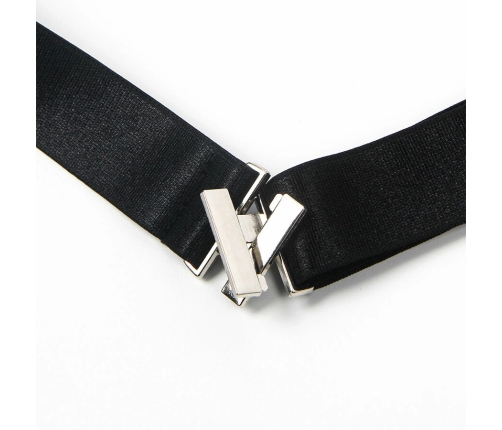 SUBBLIME 957476 Adjustable Leg Straps with Buckle System Black PU