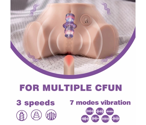 XISE Fennie Multi-Position Intimate Simulator with Vibration & Thrusting