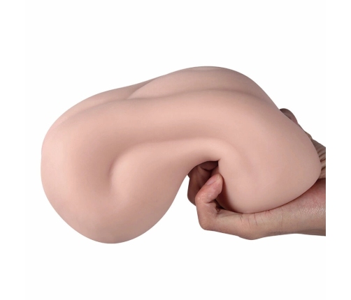 XISE AGGIE Vibrating Handheld Silicone Intimate Machine with Textured Tunnel