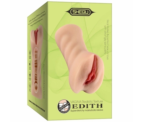 SHEQU EDITH Intimate Silicone Handheld Model, Anatomical, Compact Design