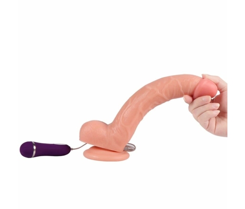 SHEQU Optimus 28 cm Remote-Controlled Vibrating Silicone Model