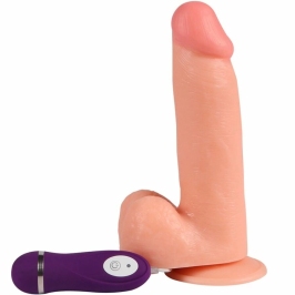SHEQU Phantom Vibrating Silicone Intimate Device 20cm with Remote Control