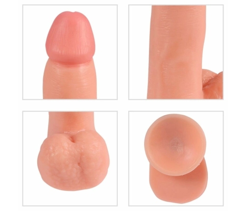 SHEQU Phantom Vibrating Silicone Intimate Device 20cm with Remote Control