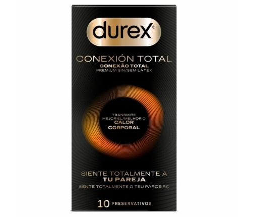 Durex Total Connection Ultra Fine Plus Latex-Free Nitrile Condoms 10pcs