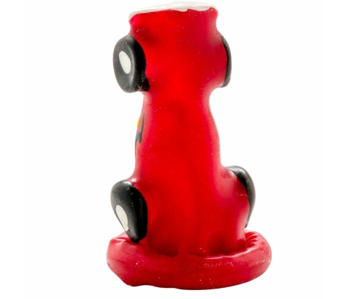 CONDOMERIE Hand-Painted Decorative Condom Racing Car Motif Latex Art