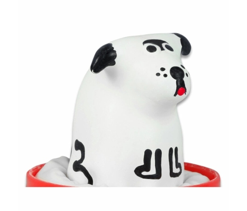 Condomerie Hand-Painted Decorative Latex Cover Dalmatian Dog Motif