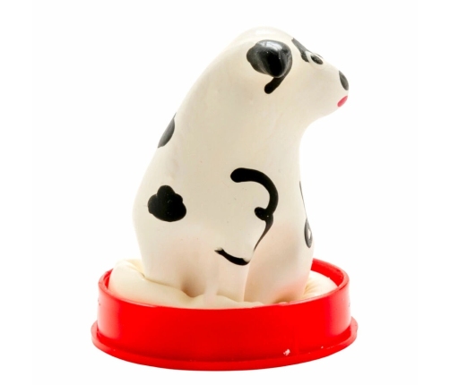 Condomerie Hand-Painted Decorative Latex Cover Dalmatian Dog Motif