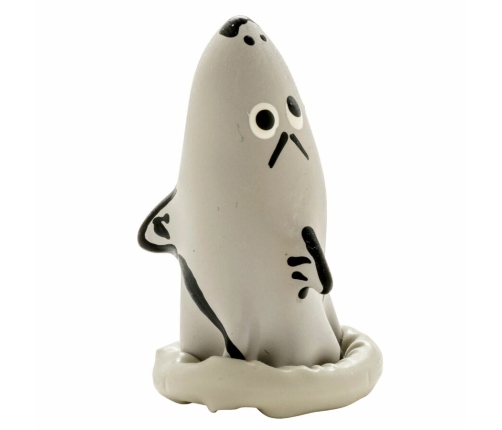 CONDOMERIE - HANDPAINTED NOVELTY CONDOMS SHARK MODEL 1