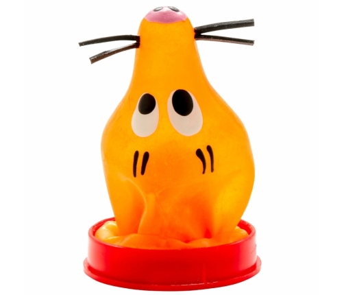 CONDOMERIE Hand-Painted Decorative Latex Model FOX GLUED, Bohemian Art