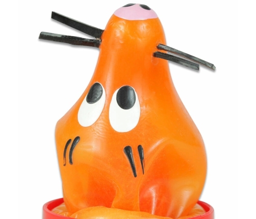 CONDOMERIE Hand-Painted Decorative Latex Model FOX GLUED, Bohemian Art