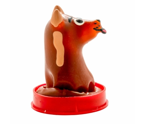 CONDOMERIE - HANDPAINTED NOVELTY CONDOMS DOG