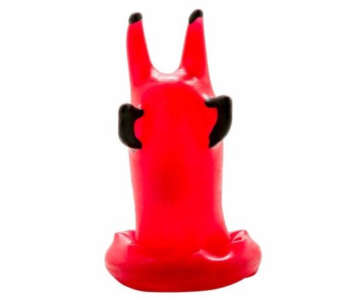 CONDOMERIE - HANDPAINTED NOVELTY CONDOMS RED DEVIL