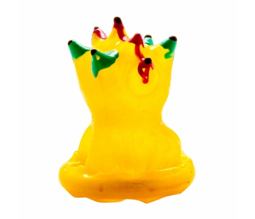 CONDOMERIE Hand-Painted Decorative Latex Hedgehog Design, Artistic Edition