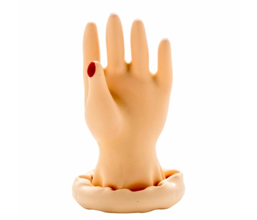 CONDOMERIE - HANDPAINTED NOVELTY CONDOMS HAND MODEL 1