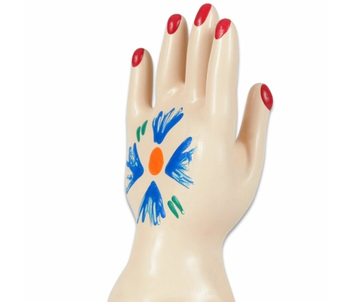 CONDOMERIE - HANDPAINTED NOVELTY CONDOMS HAND MODEL 1