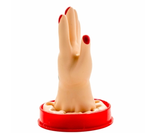 CONDOMERIE - HANDPAINTED NOVELTY CONDOMS HAND MODEL 1