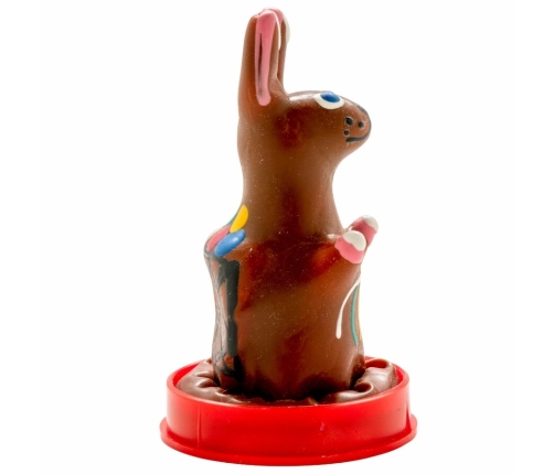 CONDOMERIE - HANDPAINTED NOVELTY CONDOMS EASTER BUNNY