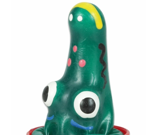 CONDOMERIE Hand-Painted Artistic Latex Ornament Crocodile Model 1