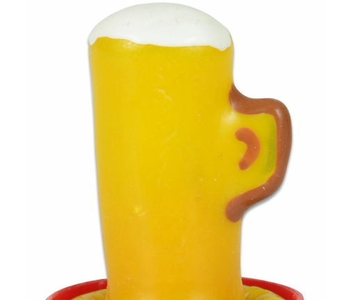 CONDOMERIE - HANDPAINTED NOVELTY CONDOMS GLASS OF BEER