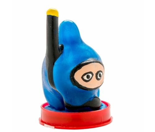 Condomerie Hand-Painted Decorative Condom Diver Amsterdam Art