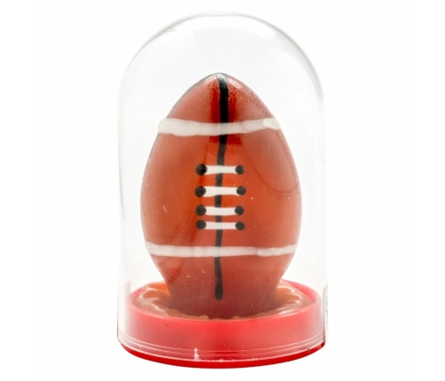 CONDOMERIE - HANDPAINTED NOVELTY CONDOMS RUGBY BALL