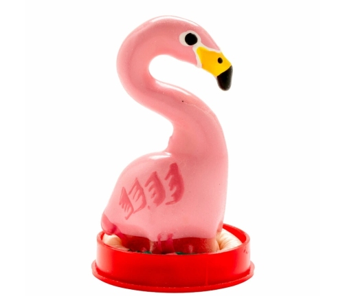 CONDOMERIE - HANDPAINTED NOVELTY CONDOMS FLAMINGO PINK