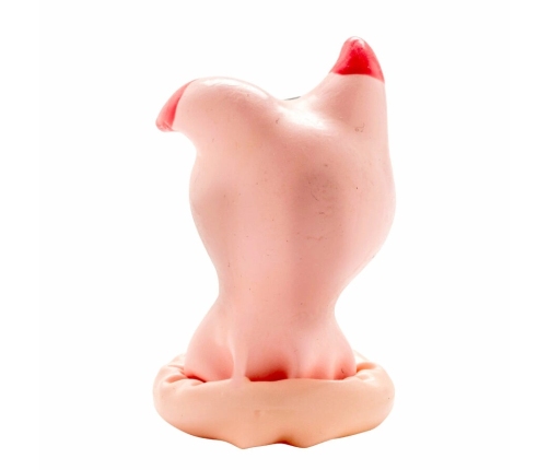 CONDOMERIE - HANDPAINTED NOVELTY CONDOMS PIG HEAD