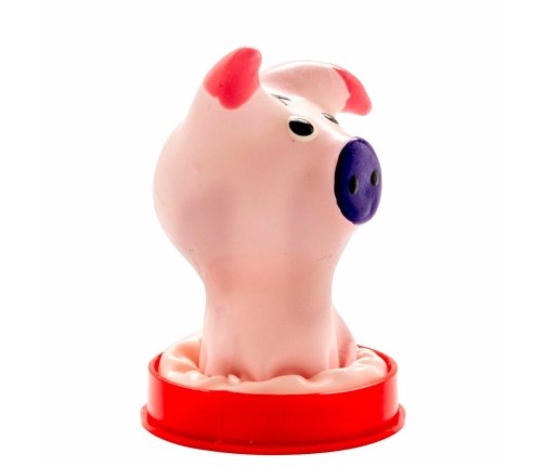 CONDOMERIE - HANDPAINTED NOVELTY CONDOMS PIG HEAD