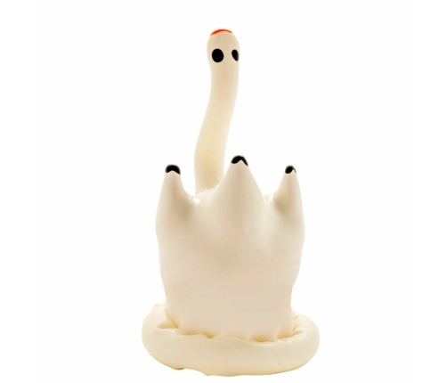 Condomerie Hand-Painted Decorative Latex Model Swan Amsterdam Art