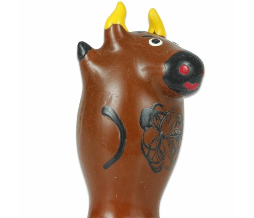 CONDOMERIE - HANDPAINTED NOVELTY CONDOMS BULL MODEL 1