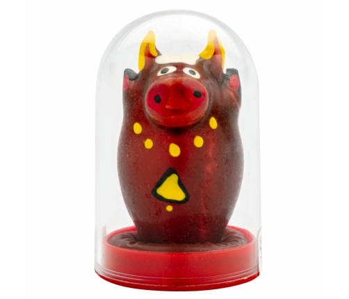 CONDOMERIE - HANDPAINTED NOVELTY CONDOMS BULL MODEL 1