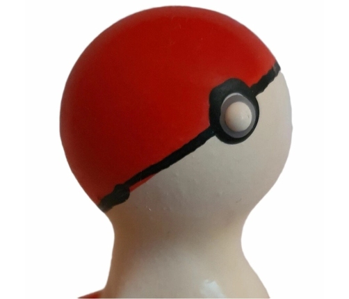 CONDOMERIE - HANDPAINTED NOVELTY CONDOMS POKEBALL RED-WHITE