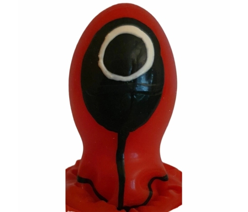 CONDOMERIE Hand-Painted Decorative Latex Circle Design, Amsterdam Art