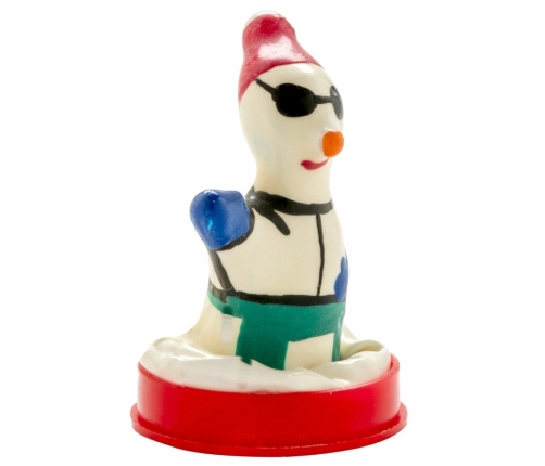 CONDOMERIE Hand-Painted Snowboarder XL Decorative Latex Model