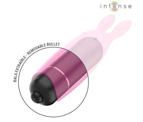 INTENSE Hopper Pink Vibrating Bullet | Compact Waterproof Silicone 8.3cm