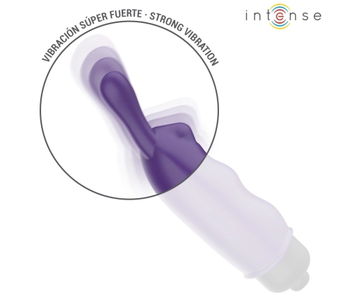 Intense Mystic Purple Mini Vibrating Bullet 8.7 x 2.4 cm Silicone