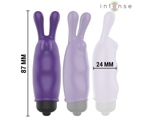 Intense Mystic Purple Mini Vibrating Bullet 8.7 x 2.4 cm Silicone