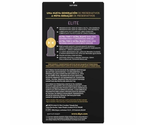 SKYN Elite Ultra-Thin Latex-Free Intimate Protection 10-Pack