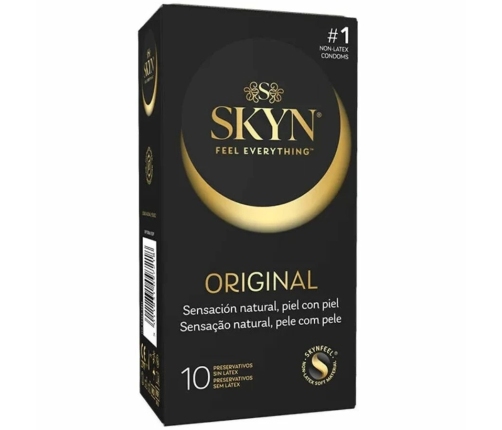 SKYN Original Polyisoprene Condoms 10 pcs - Ultra-Soft Latex-Free Fit