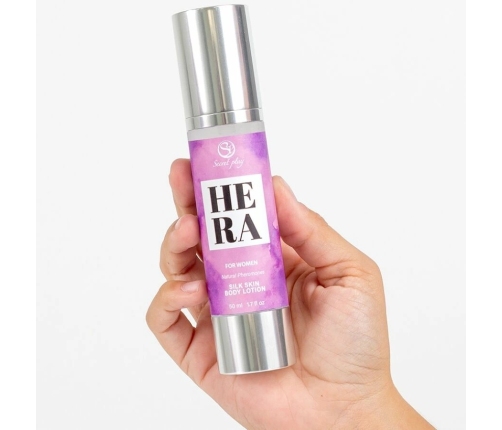 Secretplay Hera Silk Skin Hydrating Body Lotion for Women 50ml Floral Scent