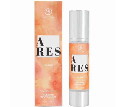 Secret Play Ares Silk Skin Body Lotion for Men 50ml - Hydrating & Scented