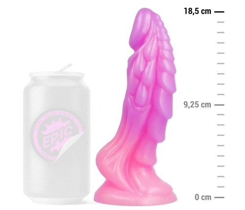 EPIC Galatea Lunar Glow - Artistic Silicone Model, 18.5 cm, Silver Shine