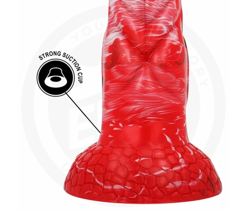 EPIC Agnis Crimson Fire Silicone Anatomical Model, 182mm, Red