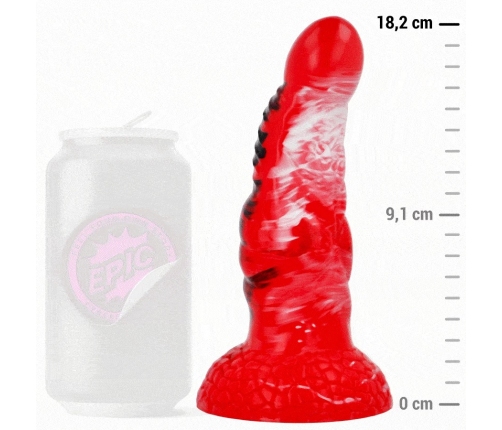 EPIC Agnis Crimson Fire Silicone Anatomical Model, 182mm, Red